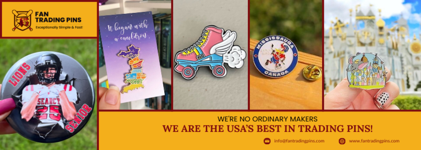 Fan Trading Pins USA