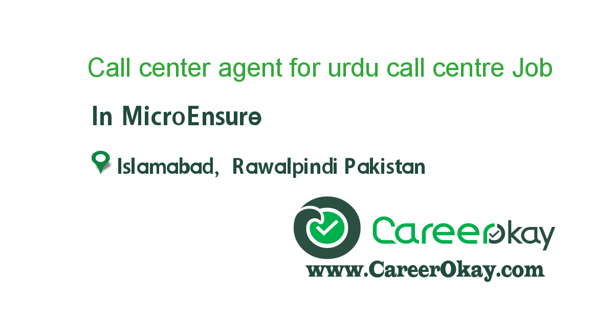 Call Center Agent 