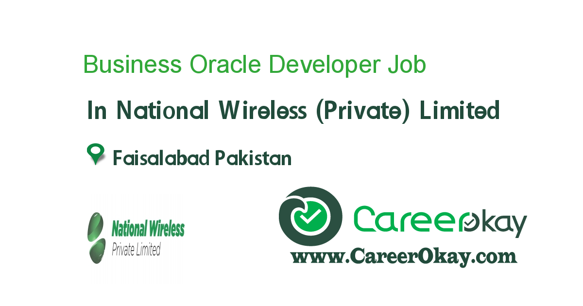 Business Oracle Developer 