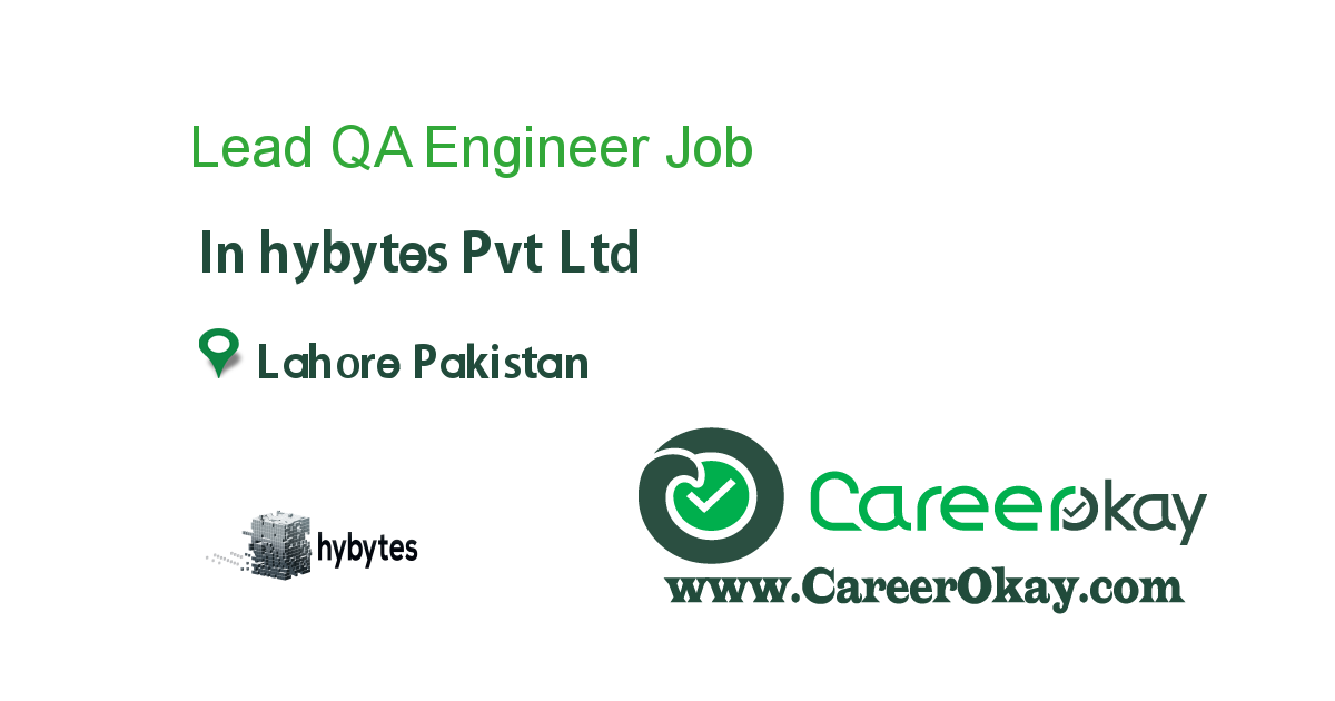 Lead QA Engineer 