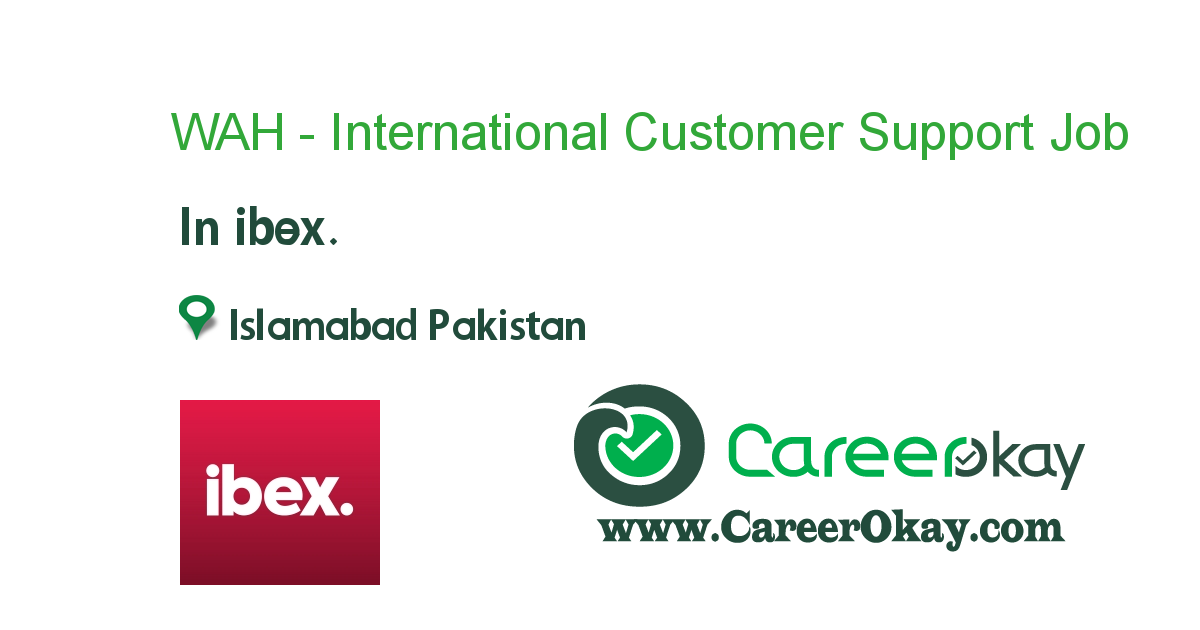 Work at Home - International Customer Support
