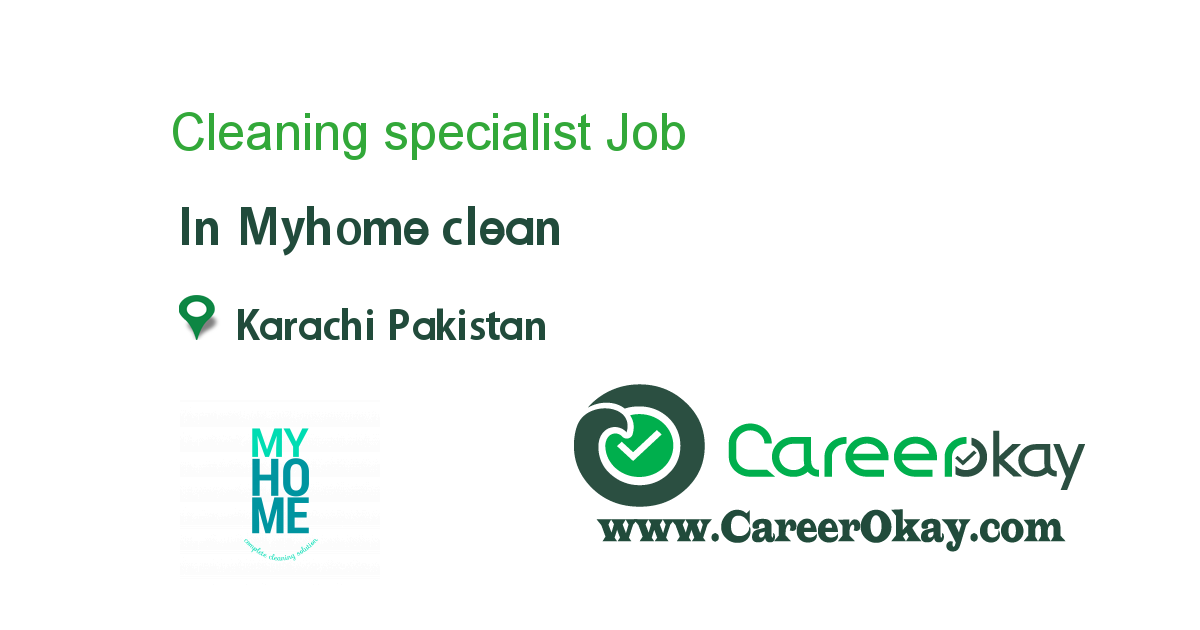 Cleaning specialist
