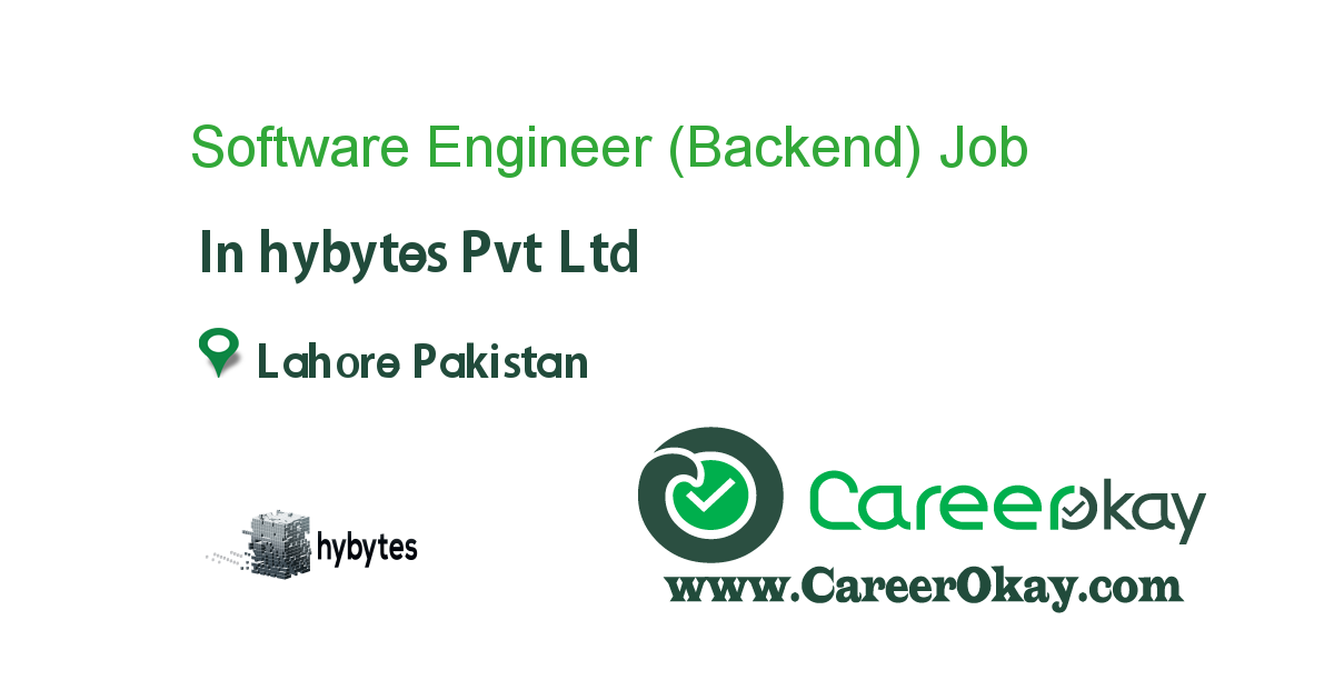 Software Engineer (Backend)
