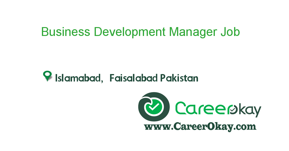 Business Development Manager 