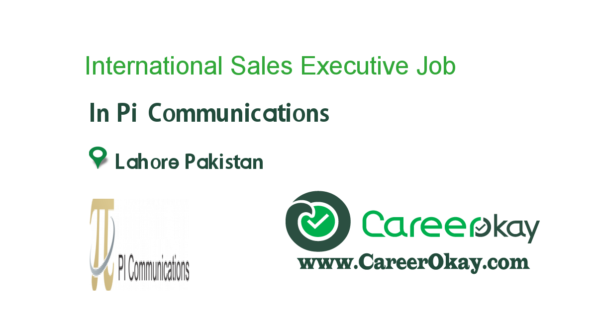 International Sales Executive