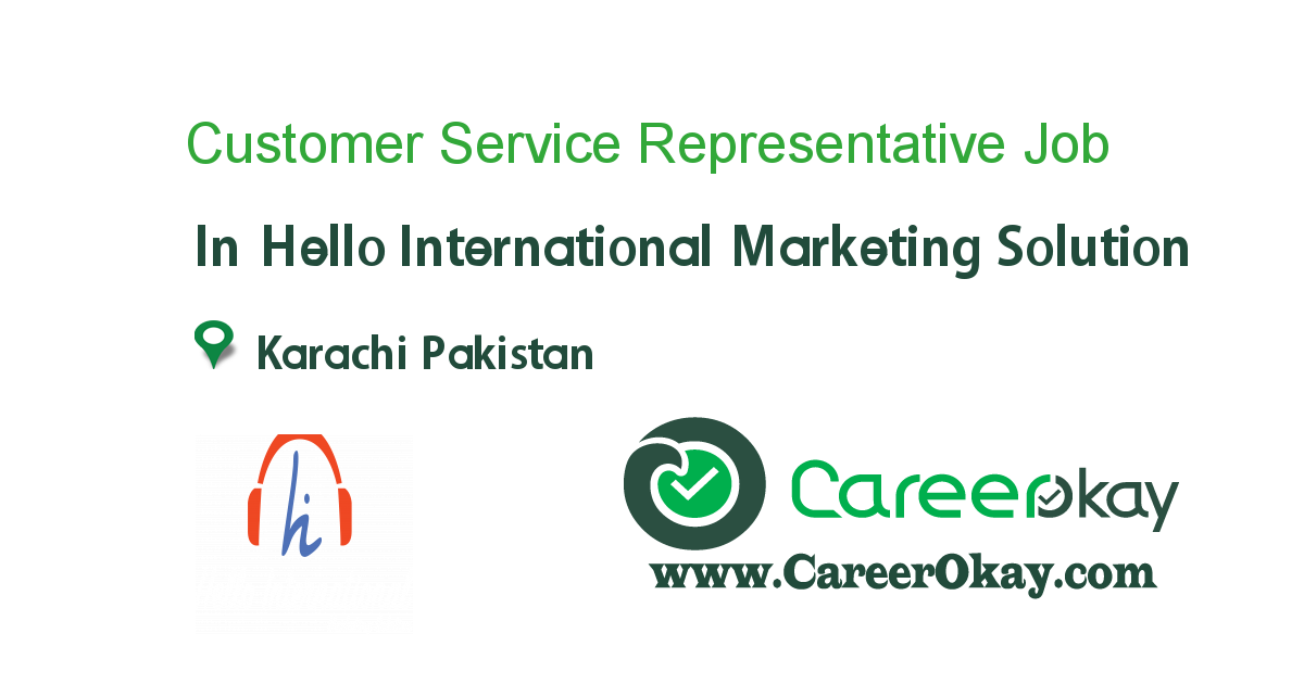 Customer Service Representative