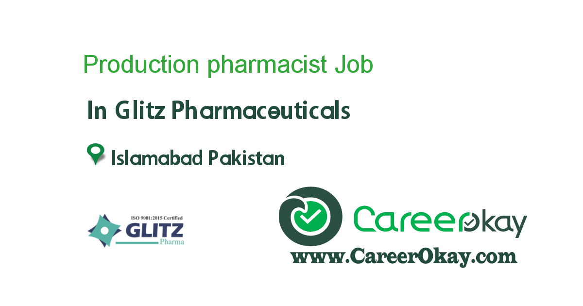 Production pharmacist