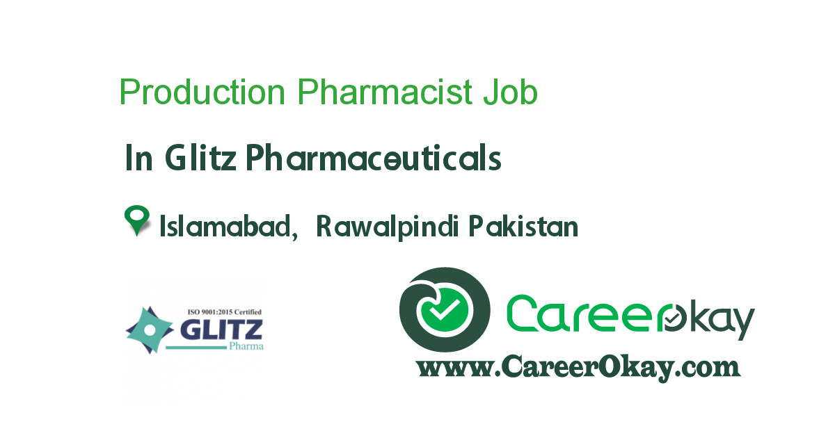 Production Pharmacist