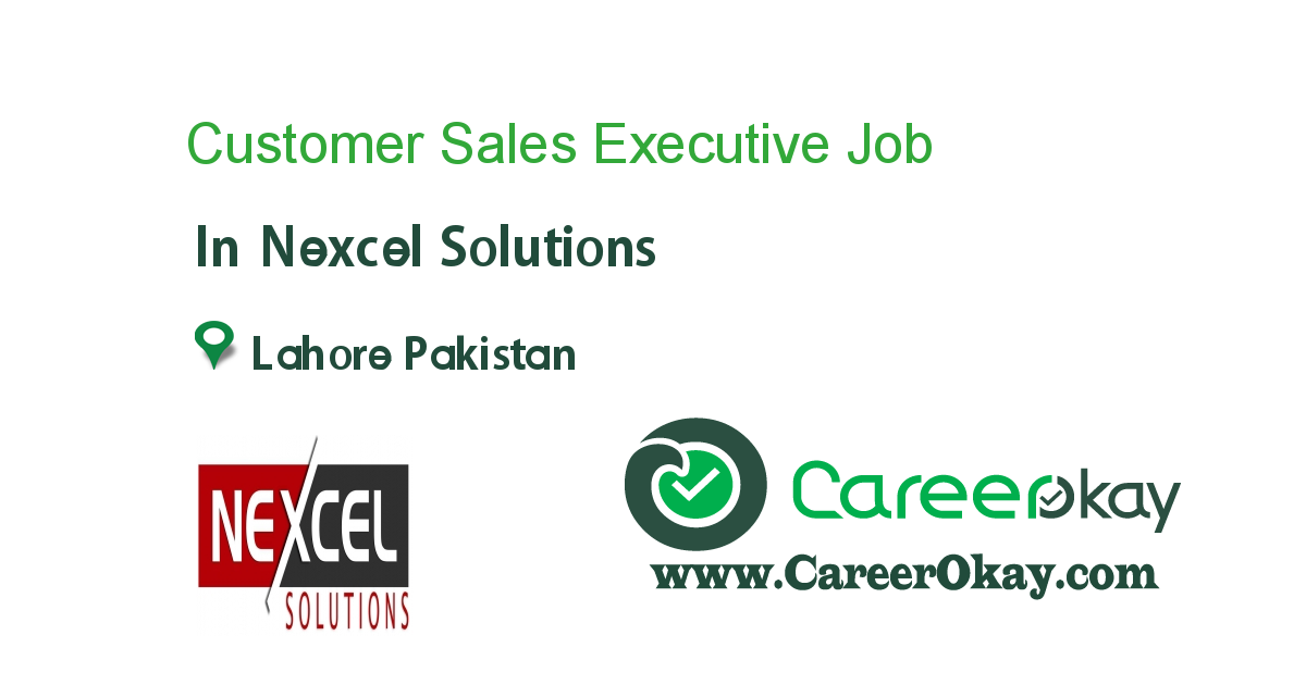 Customer Sales Executive 