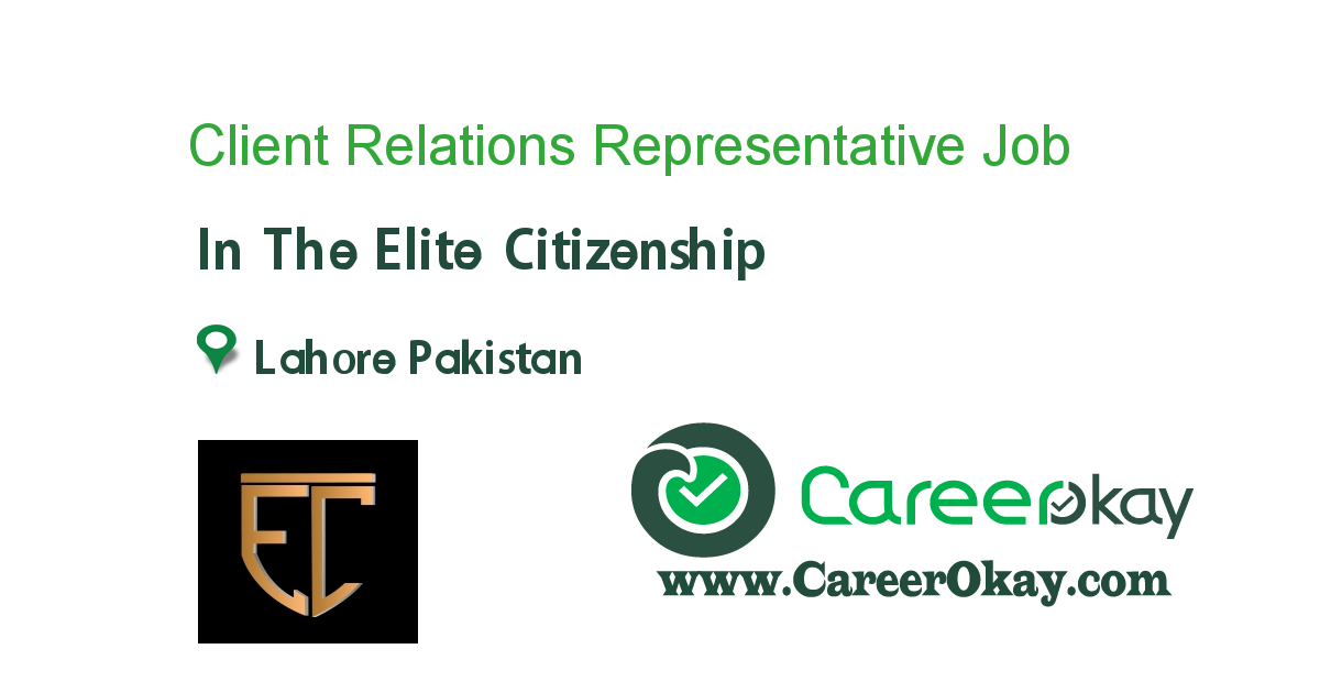 Client Relations Representative