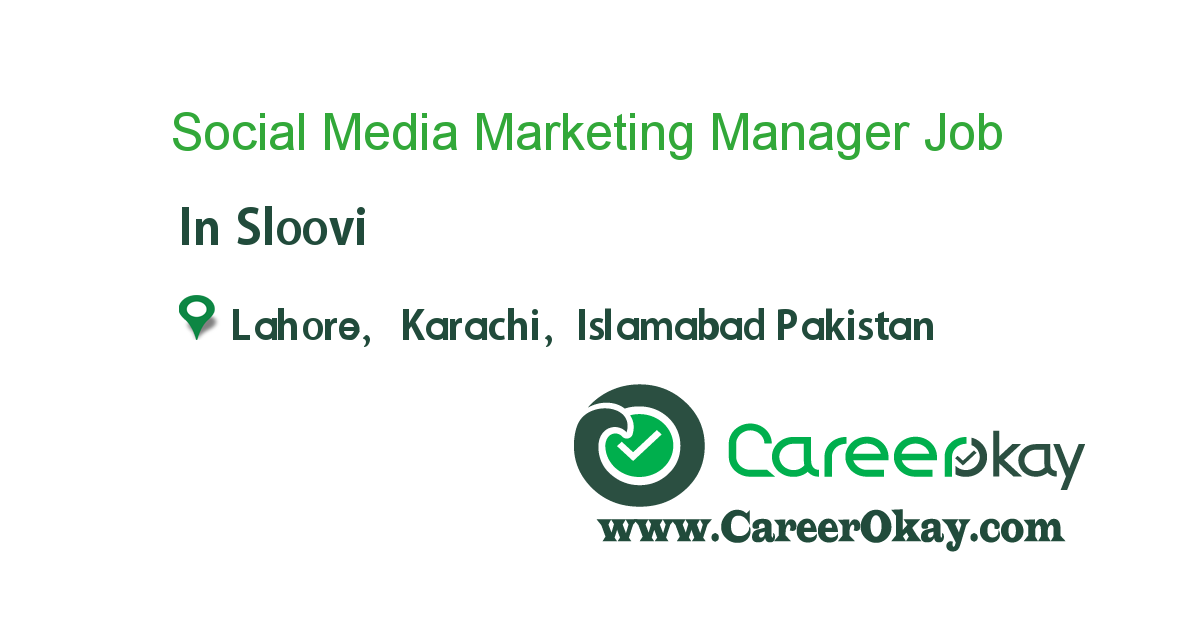 Social Media Marketing Manager