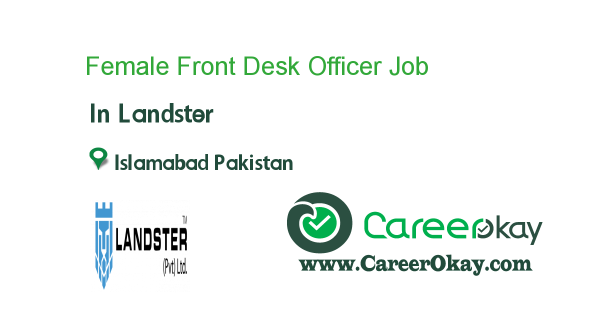 Front Desk Officer 