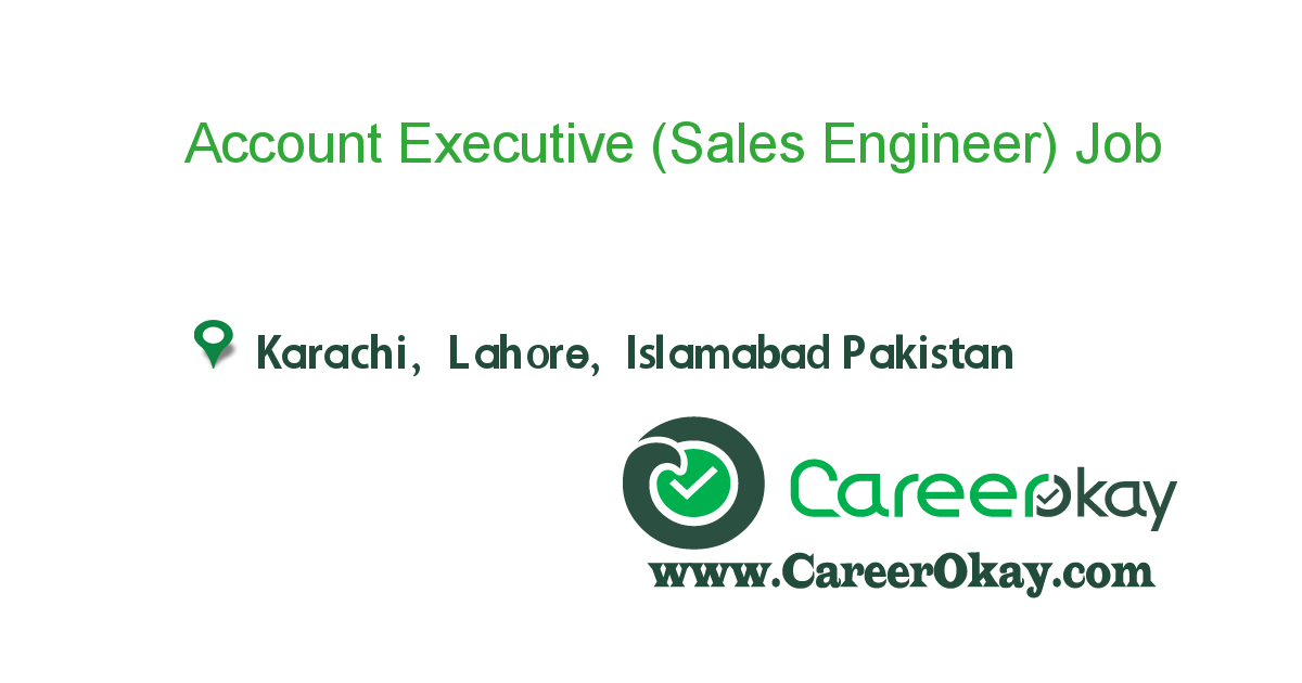 Account Executive (Sales Engineer) 