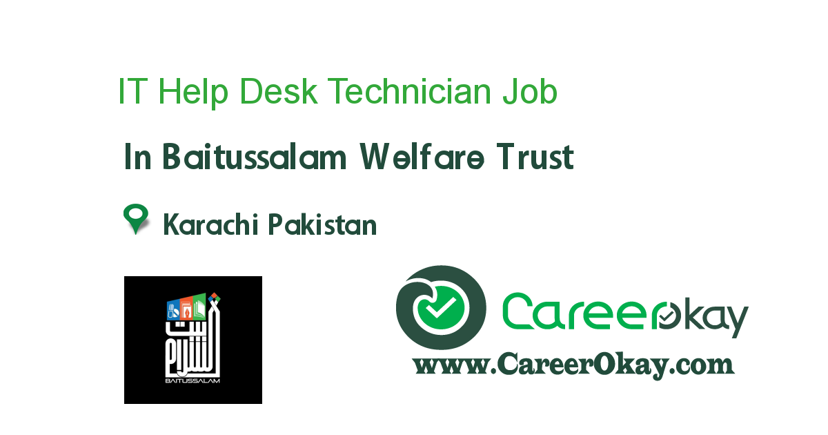 IT Help Desk Technician 