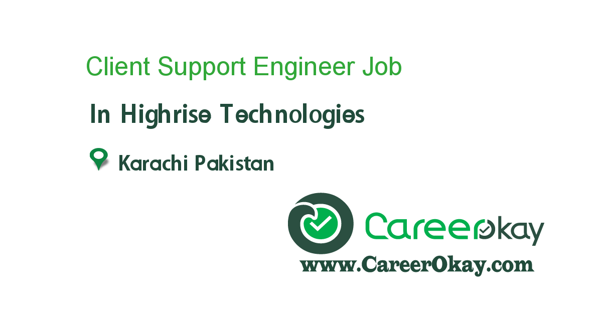 Client Support Engineer 
