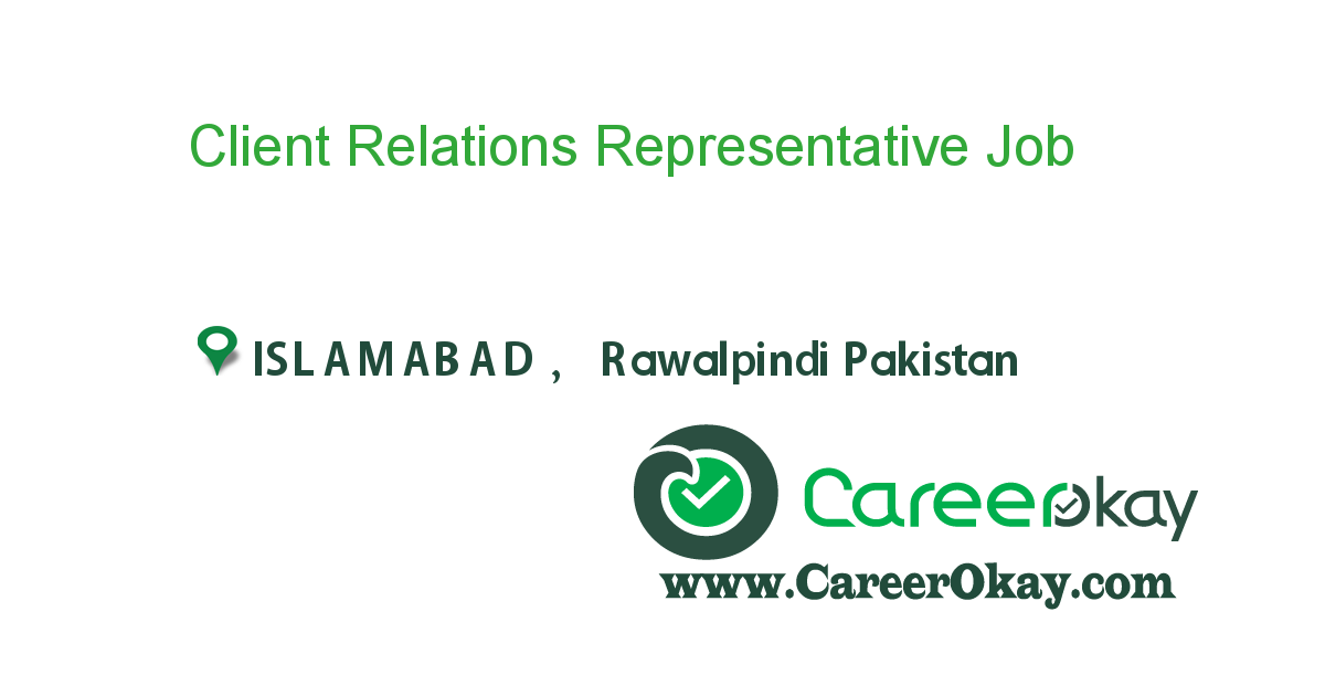 Client Relations Representative 