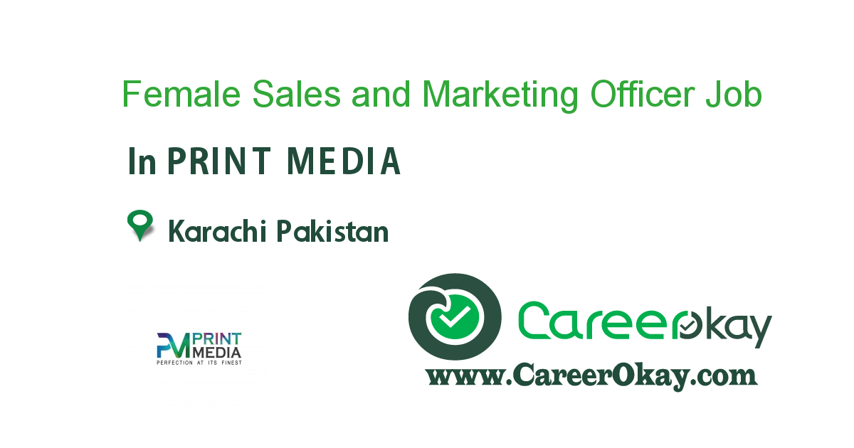  Sales and Marketing Officer