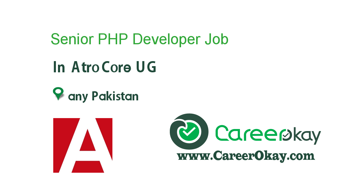 Senior PHP Developer 