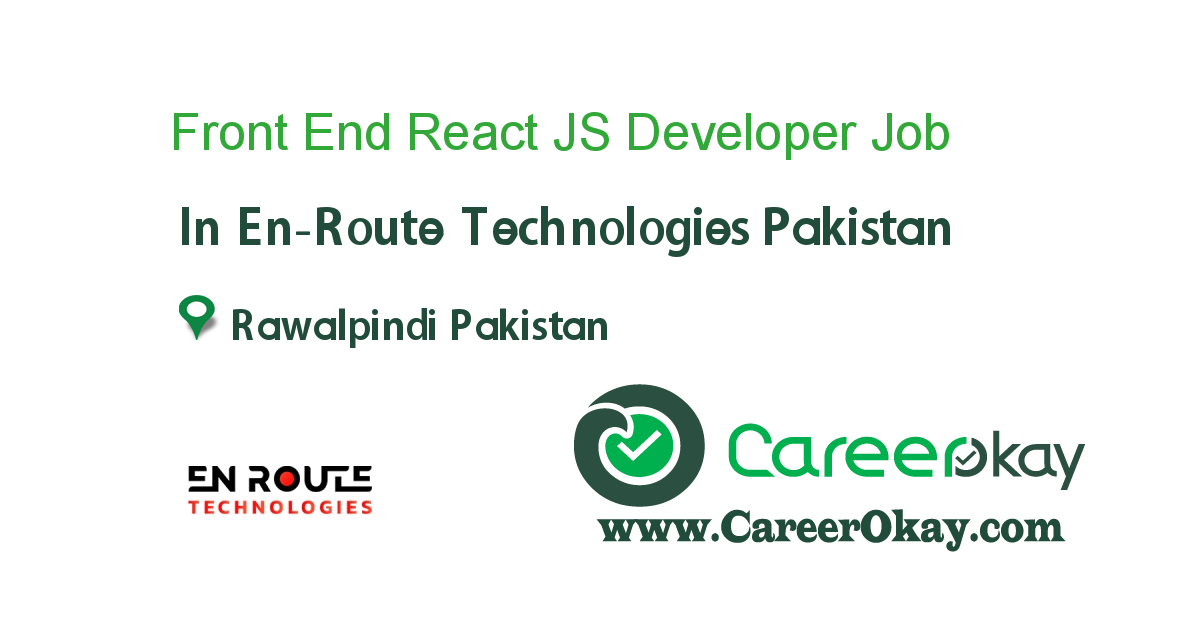 Front End React JS Developer