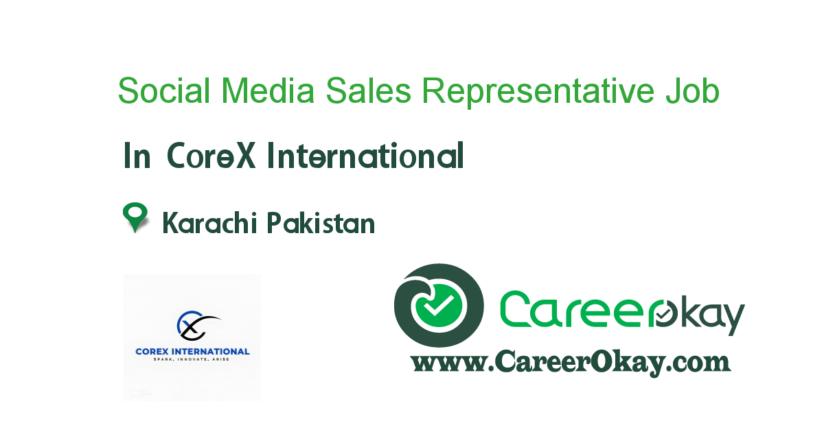 Social Media Sales Representative