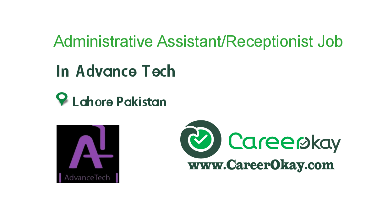 Administrative Assistant/Receptionist