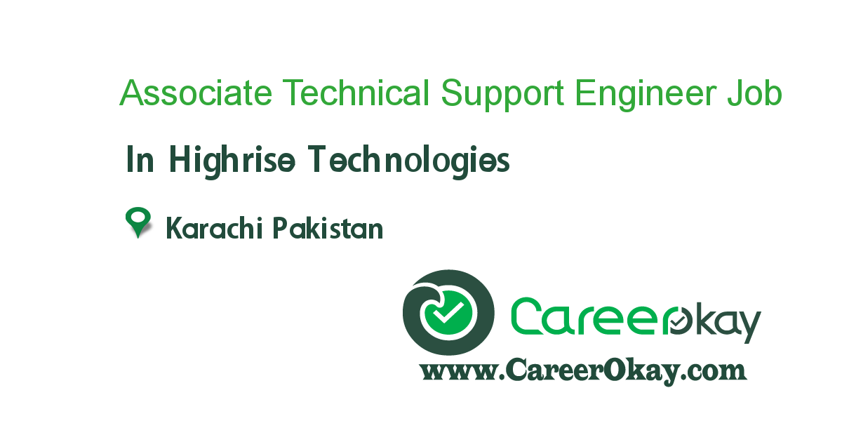 Associate Technical Support Engineer