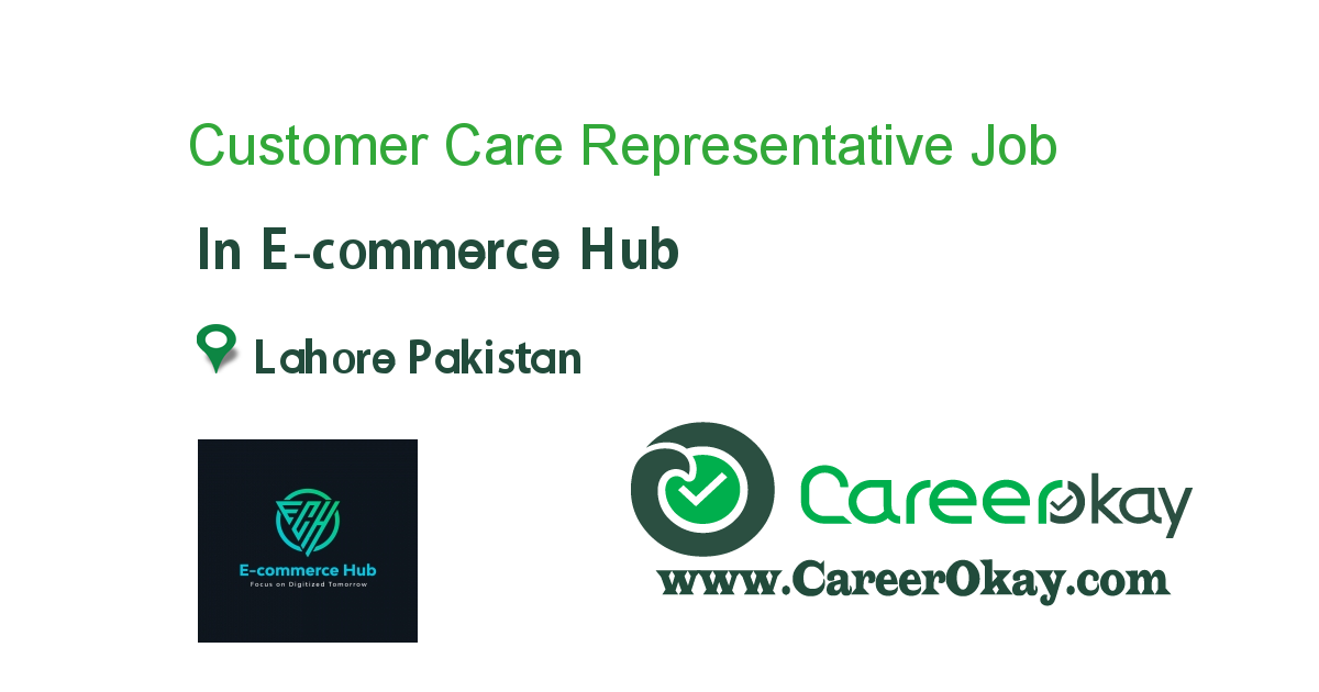 Customer Care Representative 