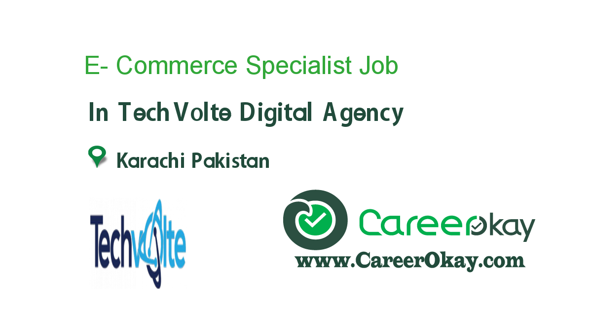 E- Commerce Specialist