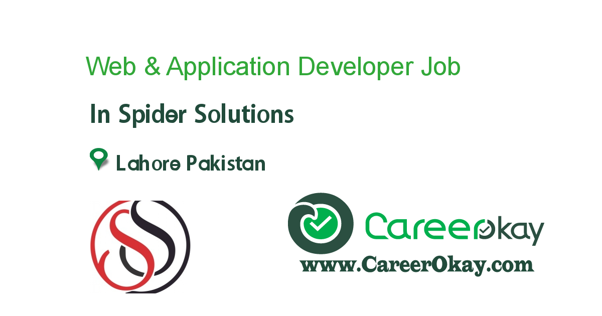 Web & Application Developer