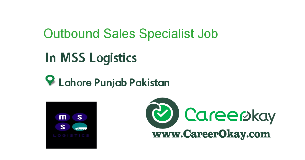 Outbound Sales Specialist 