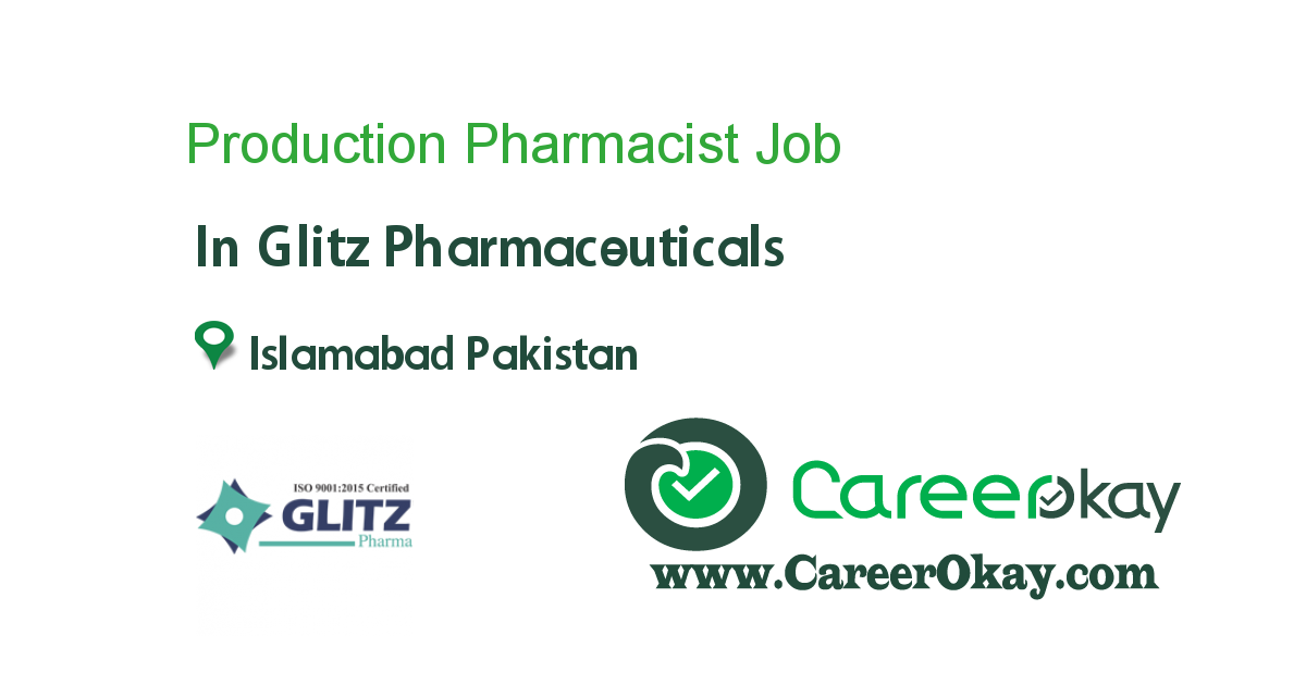 Production Pharmacist 