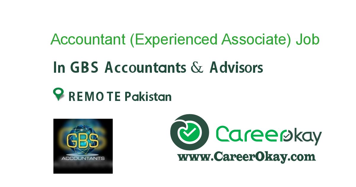 Accountant (Experienced Associate) 