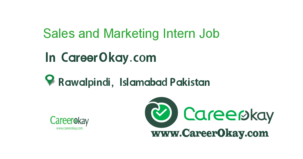 Sales and Marketing Intern