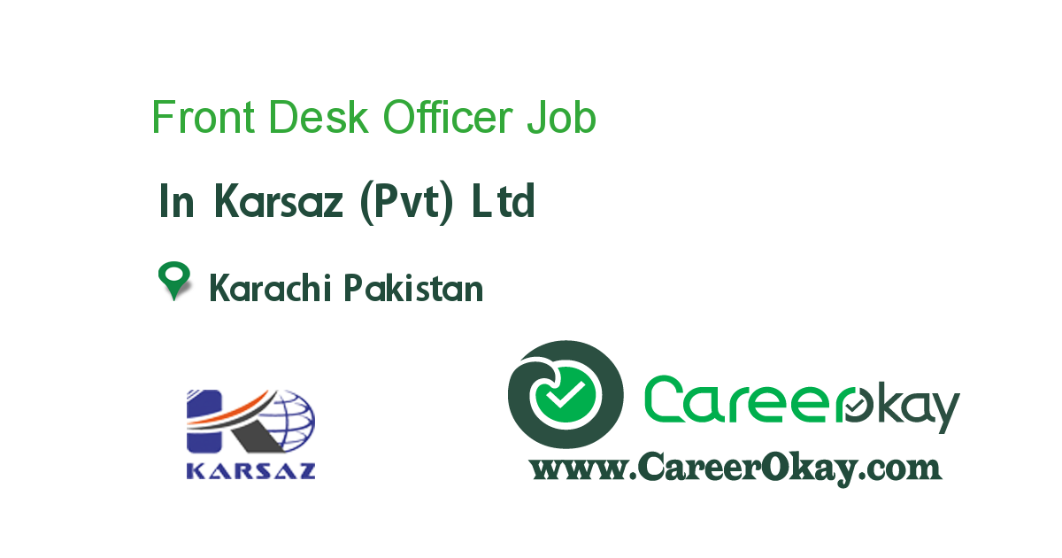 Front Desk Officer 