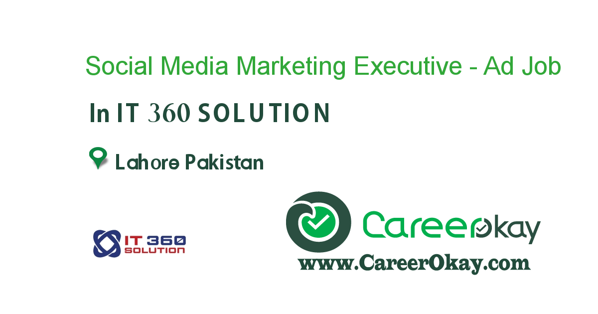 Social Media Marketing Executive - Ad Campaign Management