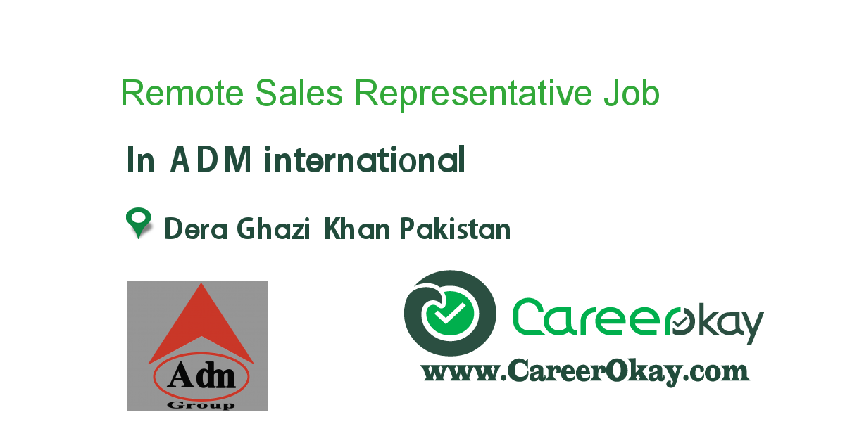 Remote Sales Representative