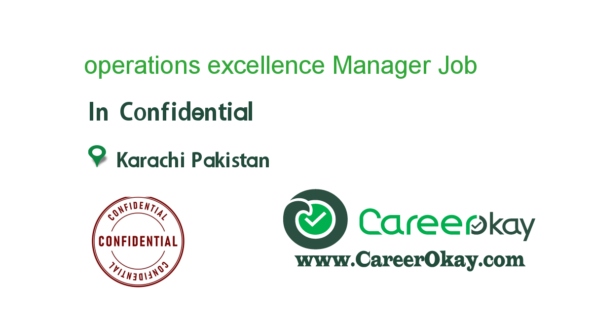 Operations Excellence Manager