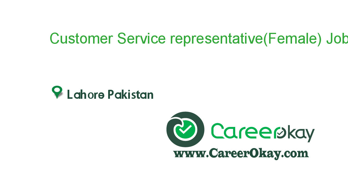 Customer Service representative 