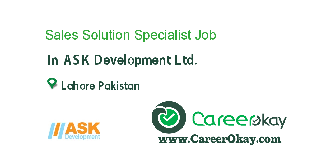 Sales Solution Specialist