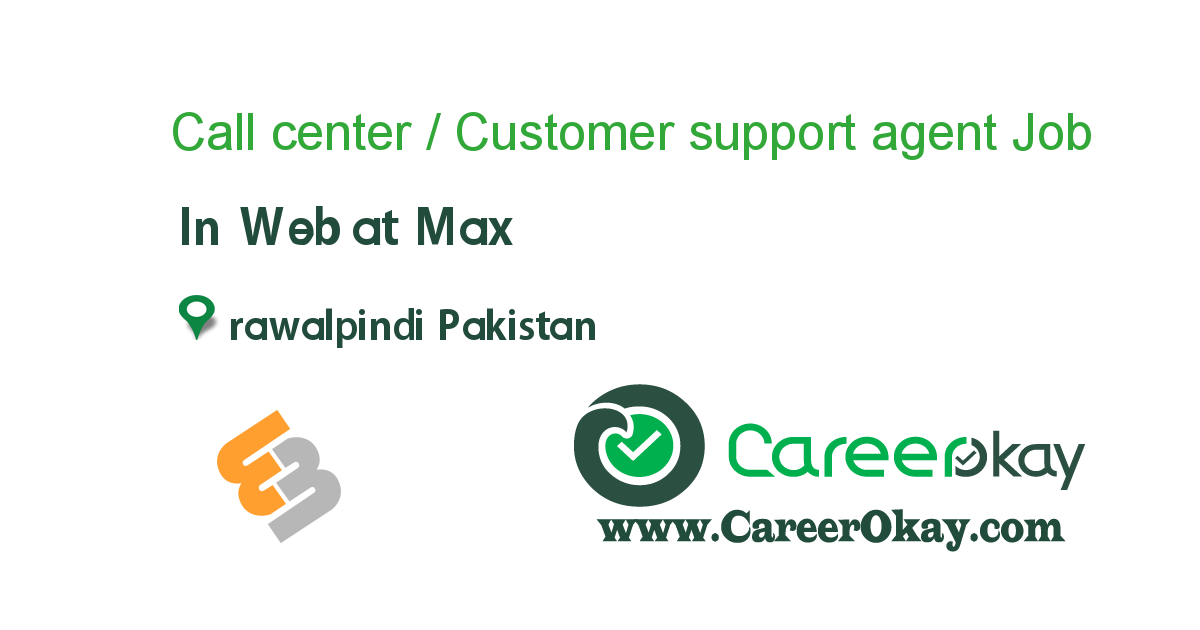 Call center / Customer support agent
