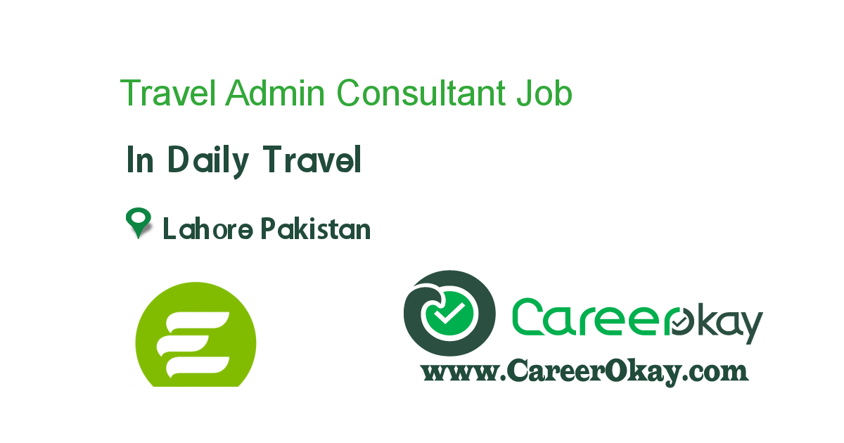 Travel Admin Consultant