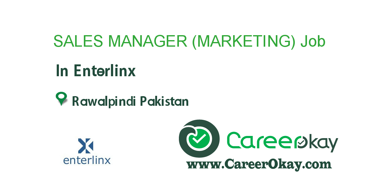 SALES MANAGER (MARKETING)