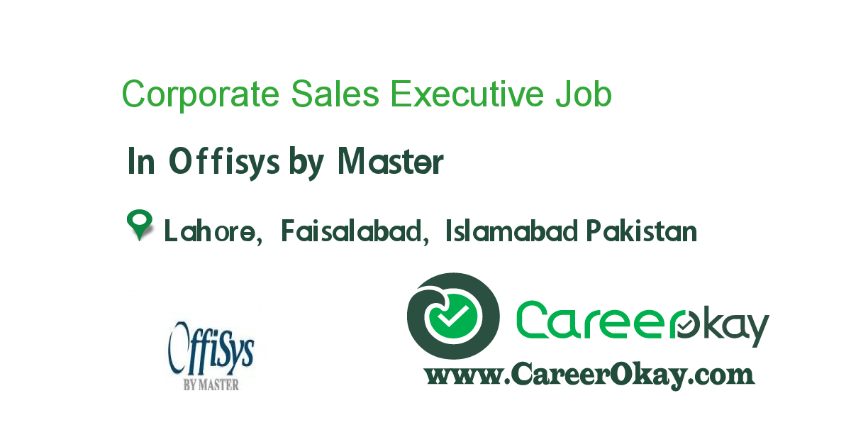 Corporate Sales Executive