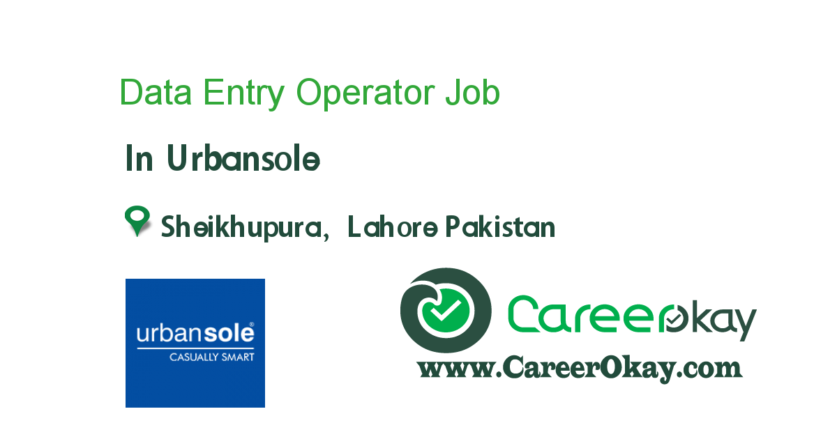 Data Entry Operator 