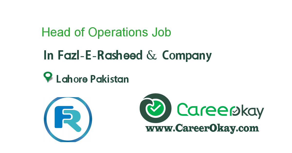 Head of Operations