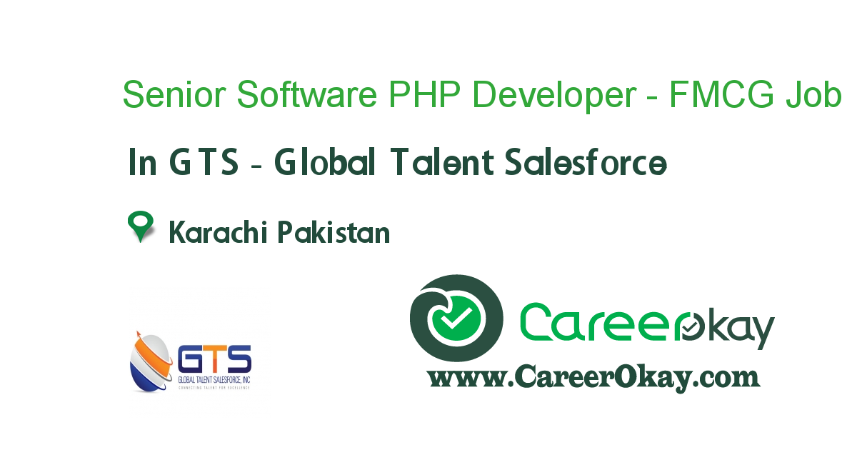 Senior Software PHP Developer - FMCG