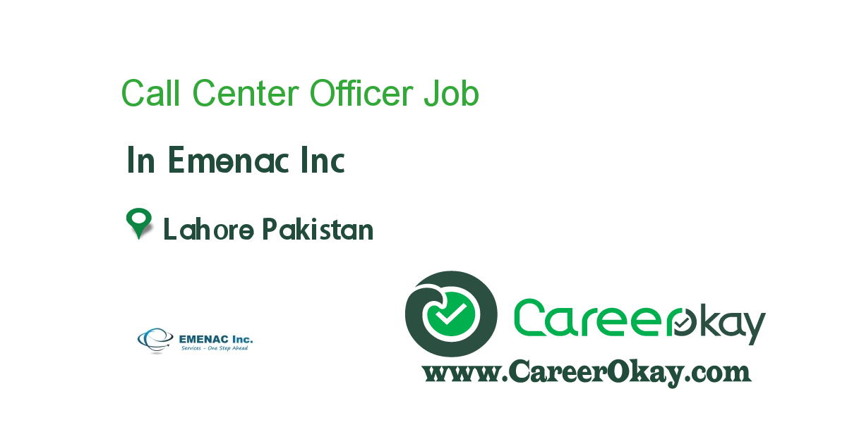 Call Center Officer