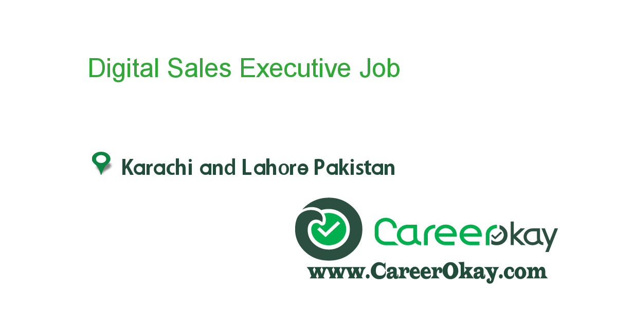 Digital Sales Executive 