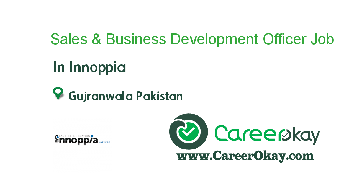 Sales & Business Development Officer