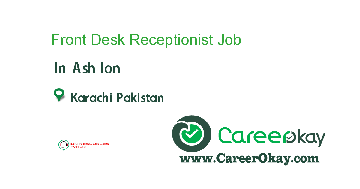 Front Desk Receptionist 